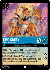 King Candy - Sweet Abomination - 154/204 - Uncommon - Cold Foil